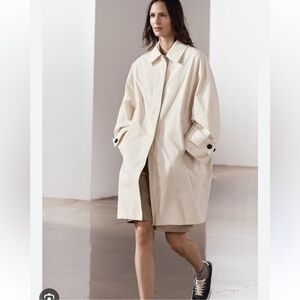 Zara Pocket Trench Coat for Women ZW Collection